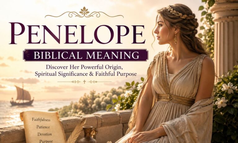 Penelope Biblical Meaning Discover Her Powerful Origin, Spiritual Significance & Faithful Purpose