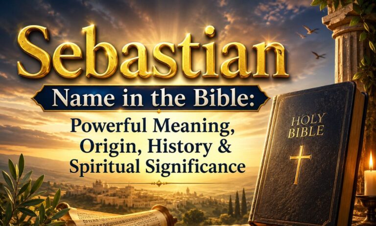 Sebastian Name in the Bible Powerful Meaning, Origin, History & Spiritual Significance