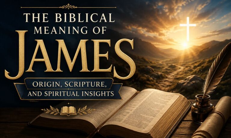 The Biblical Meaning of James Origin, Scripture, and Spiritual Insights James.