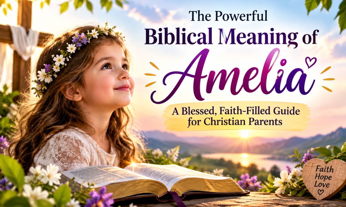 The Powerful Biblical Meaning of Amelia A Blessed, Faith-Filled Guide for Christian Parents