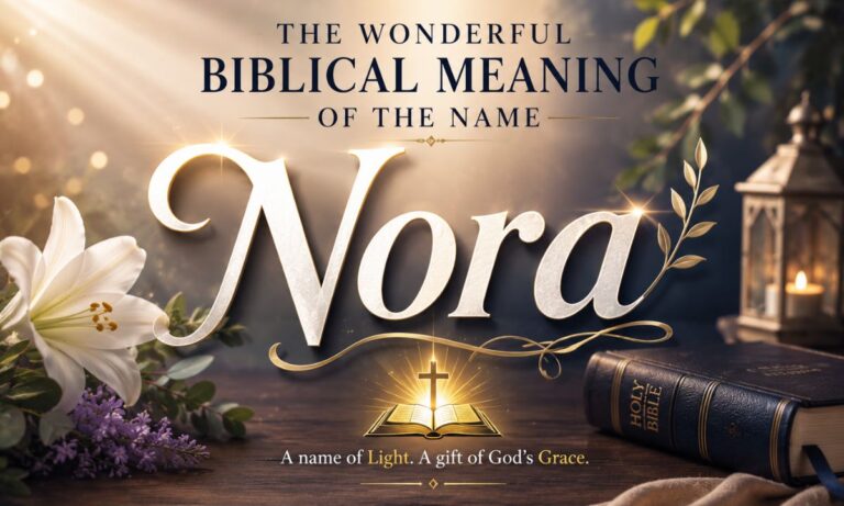 The Wonderful Biblical Meaning of the Name Nora