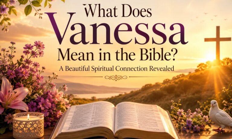 What Does Vanessa Mean in the Bible A Beautiful Spiritual Connection Revealed