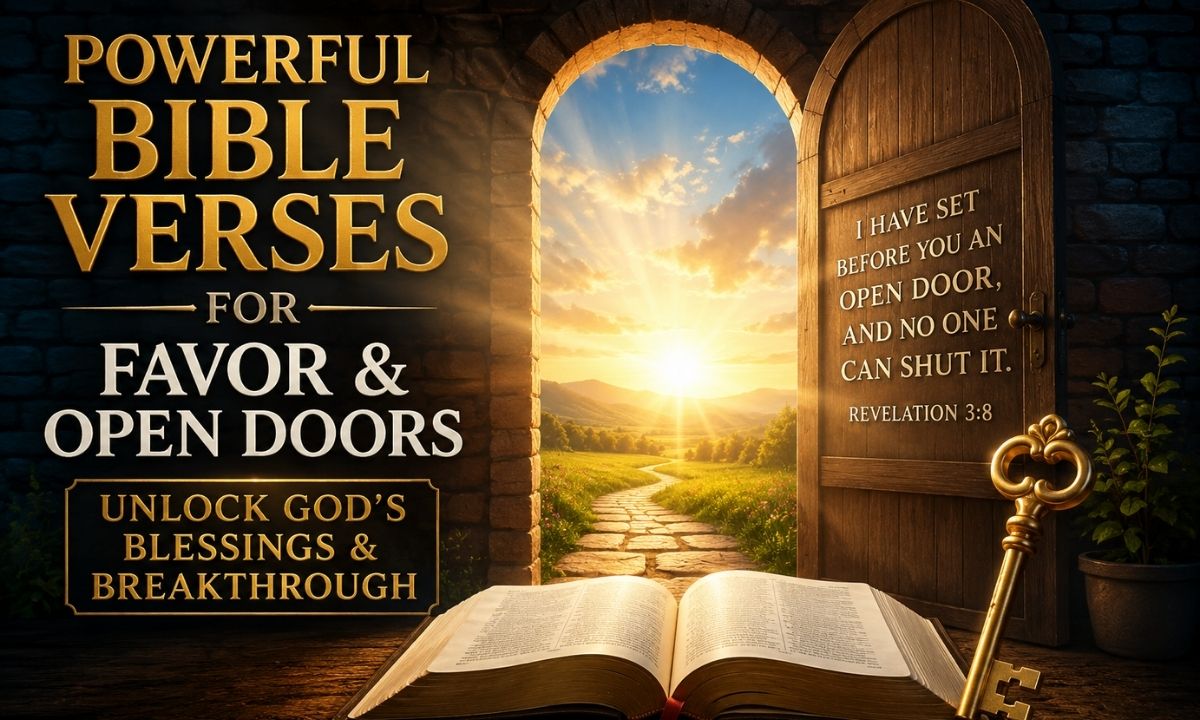 powerful Bible Verses for Favor and Open Doors Unlock God’s Blessings & Breakthrough 