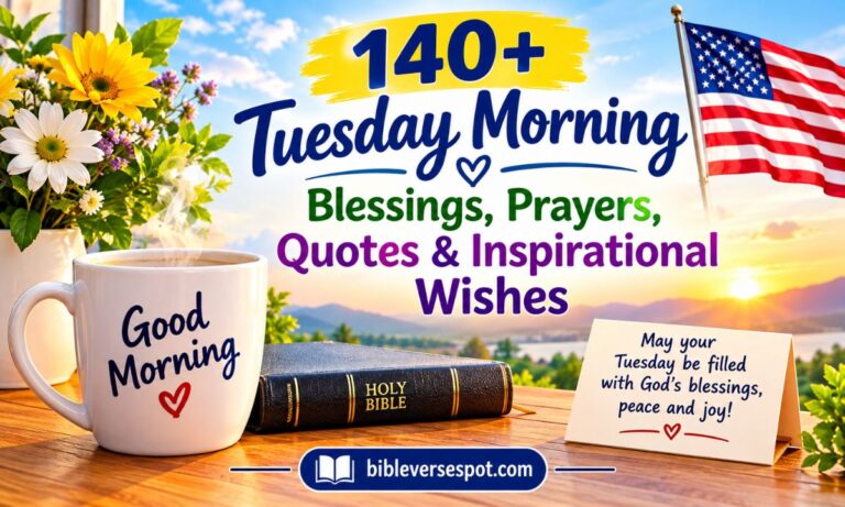 140+ Tuesday Morning Blessings, Prayers, Quotes & Inspirational Wishes 