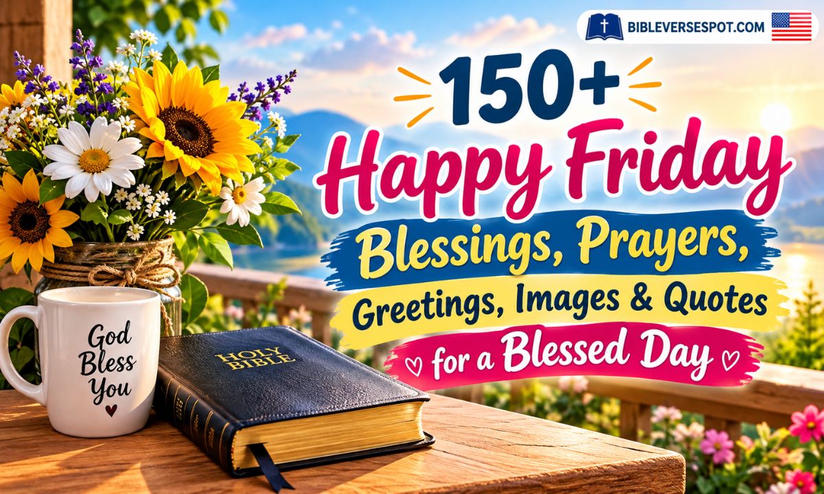 150+ Happy Friday Blessings, Prayers, Greetings, Images & Quotes for a Blessed Day
