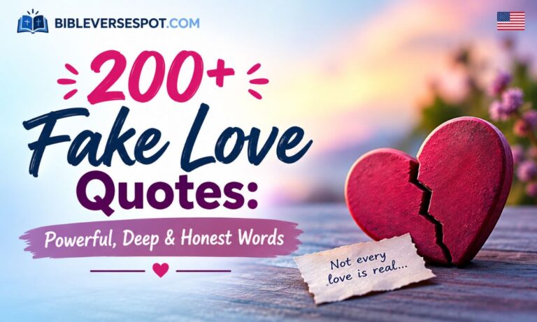 200+ Fake Love Quotes Powerful, Deep & Honest Words