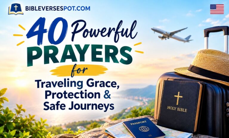 40 Powerful Prayers for Traveling Grace, Protection & Safe Journeys