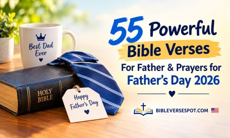 55 Powerful Bible Verses For Father & Prayers for Father’s Day 2026 