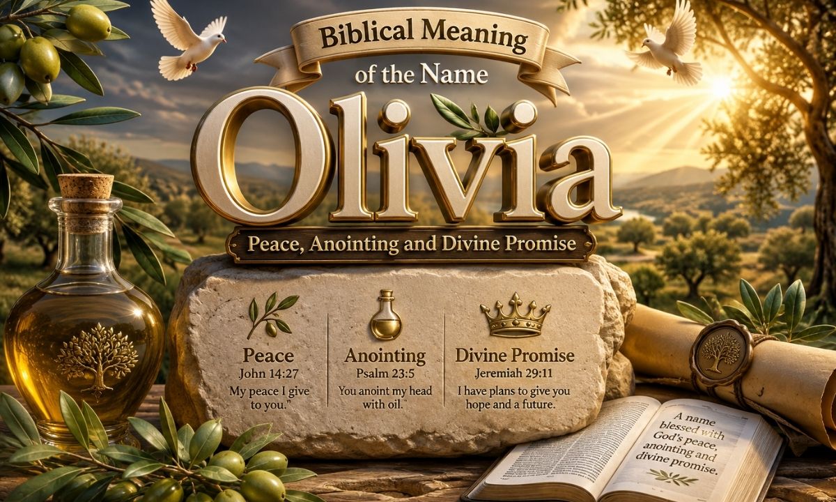 Biblical Meaning of the Name Olivia Peace Anointing and Divine Promise