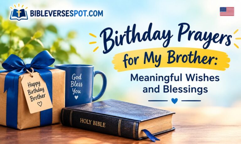 Birthday Prayers for My Brother Meaningful Wishes and Blessings