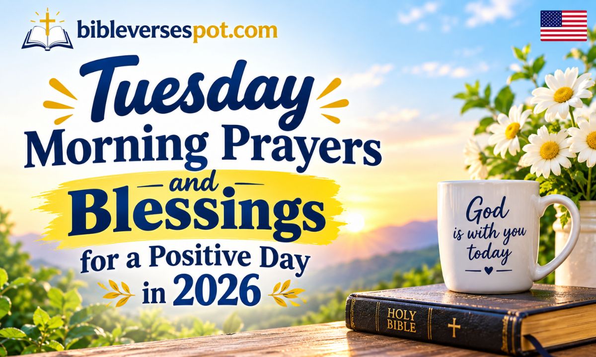 Tuesday Morning Prayers and Blessings for a Positive Day in 2026