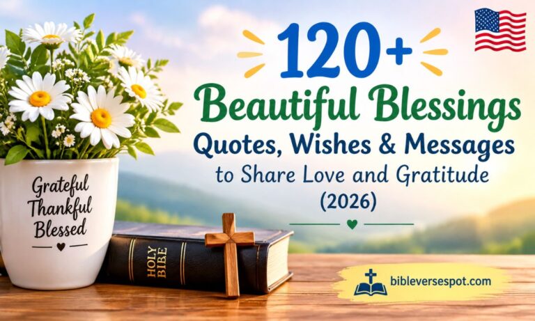 120+ Beautiful Blessings Quotes, Wishes & Messages to Share Love and Gratitude (2026)