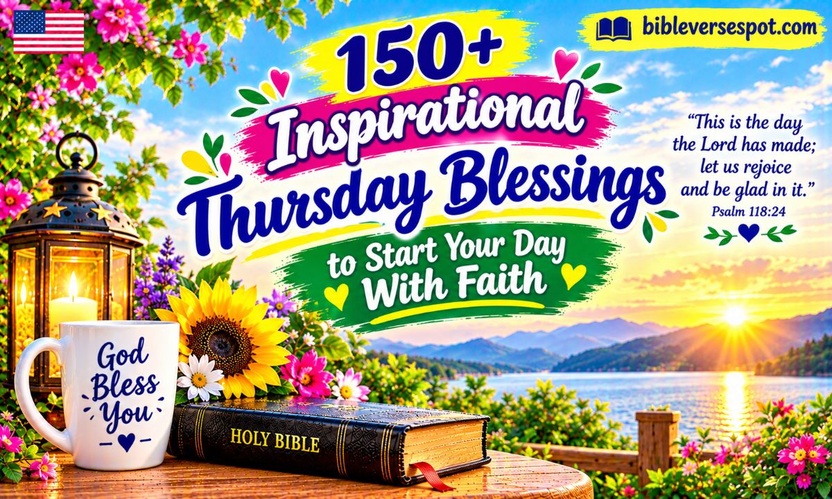 150+Inspirational Thursday Blessings to Start Your Day With Faith 
