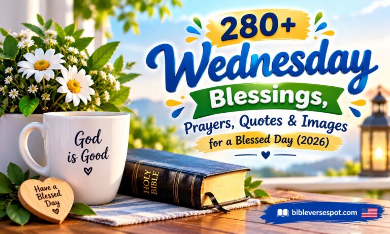 280+ Wednesday Blessings, Prayers, Quotes & Images for a Blessed Day (2026)