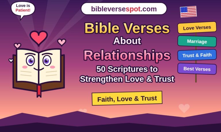Bible Verses About Relationships 50 Scriptures to Strengthen Love & Trust