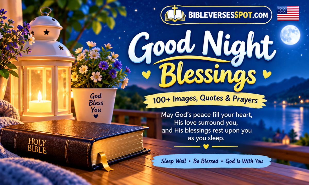 Good Night Blessings_ 100+ Images, Quotes & Prayers 