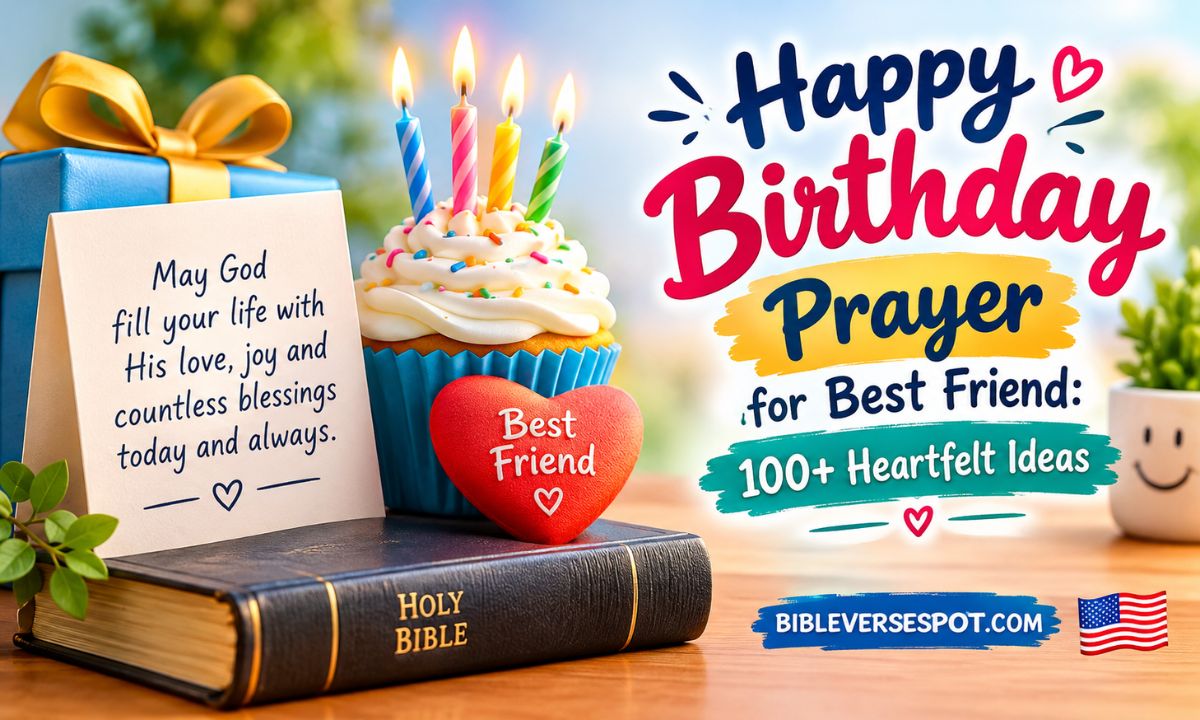 Happy Birthday Prayer for Best Friend 100+ Heartfelt Ideas 