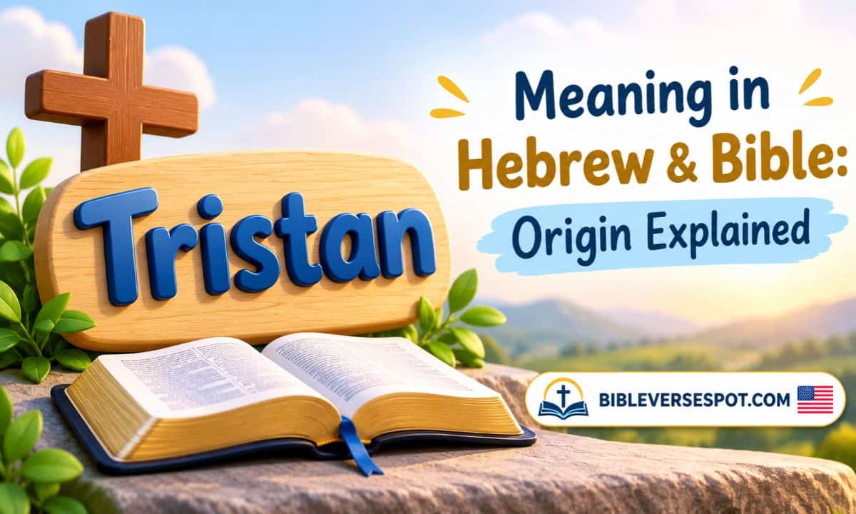 Tristan Meaning in Hebrew & Bible_ Origin Explained  